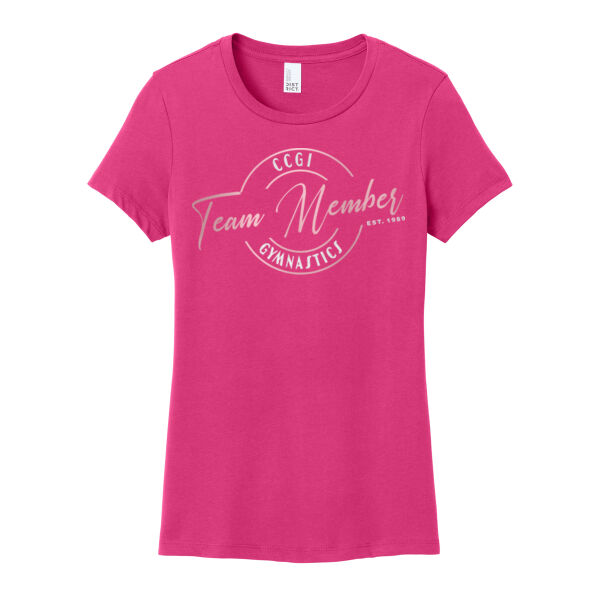 Metallic Team Member  Women's Tee Thumbnail