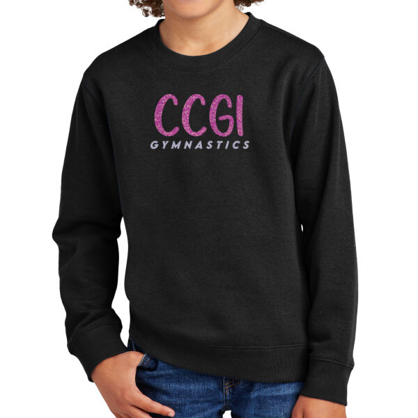 Glitter CCGI - Youth Fleece Crew Thumbnail