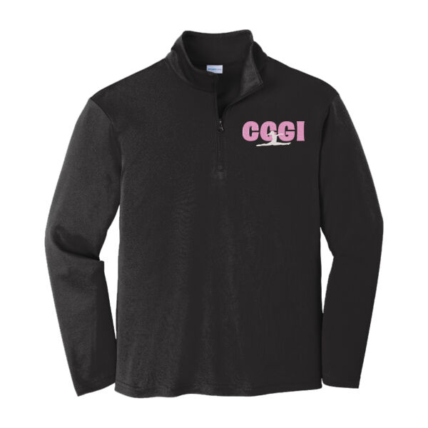 CCGI - Youth PosiCharge Competitor 1/4 Zip Pullover Thumbnail